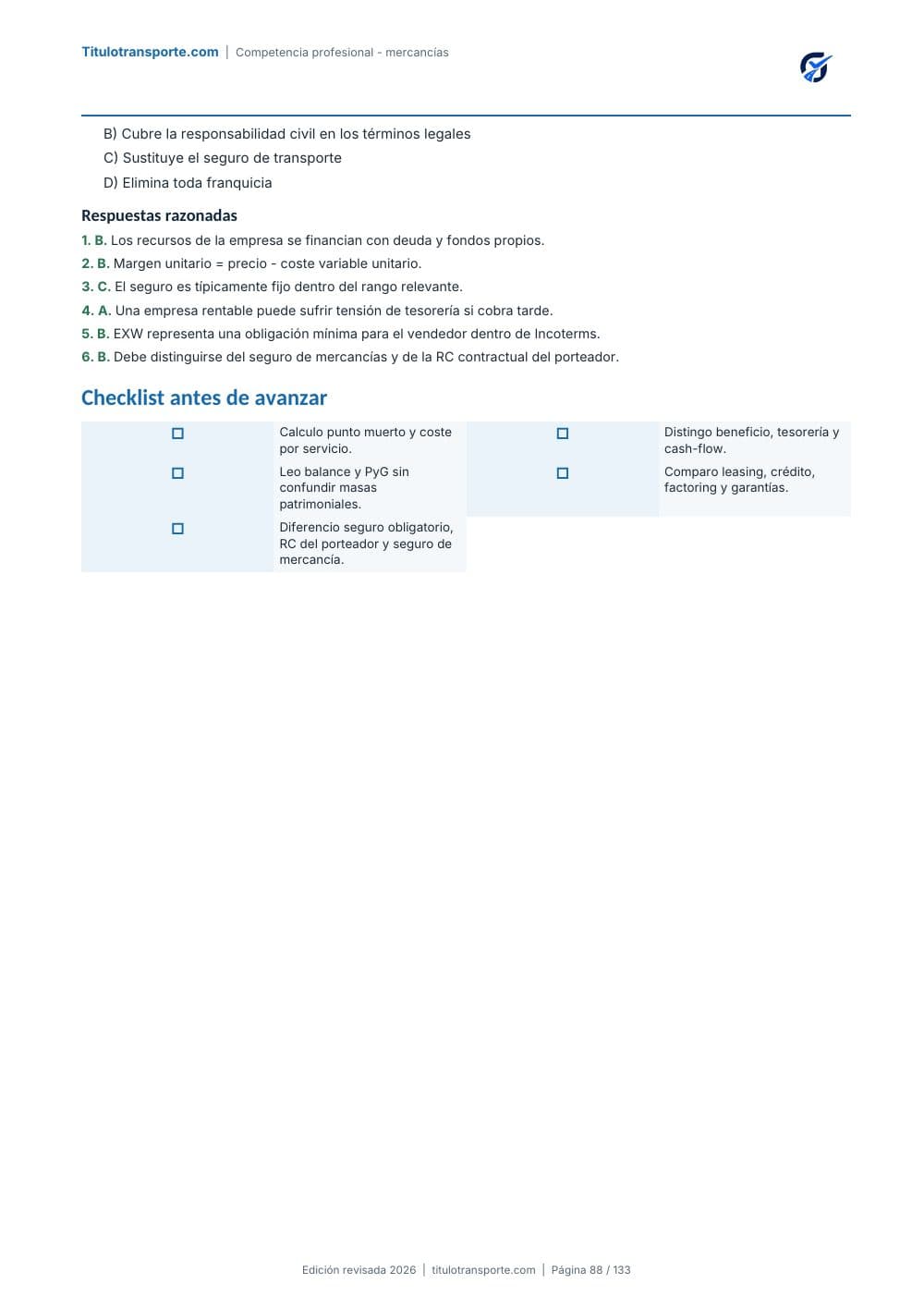 Preguntas de control y checklist real del manual