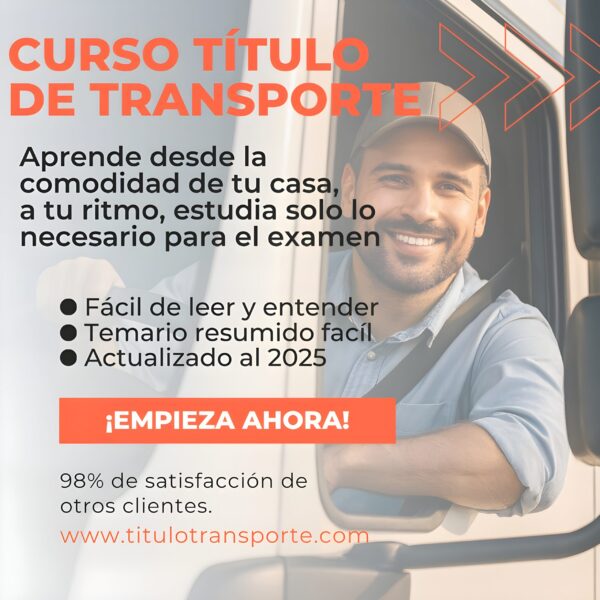 Curso para Título de Competencia Profesional del Transporte
